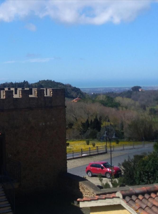 A10 Nel Borgo- Con Giardino Vista Mare Lägenhet Guardistallo Exteriör bild